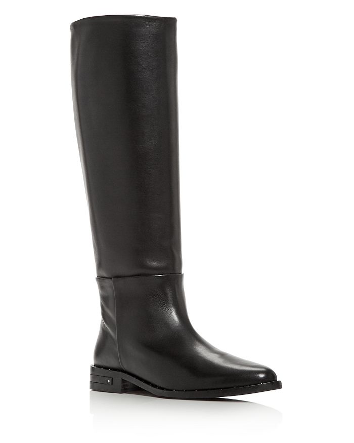Freda Salvador Women's Peak Studded Boots In Black Leather | ModeSens