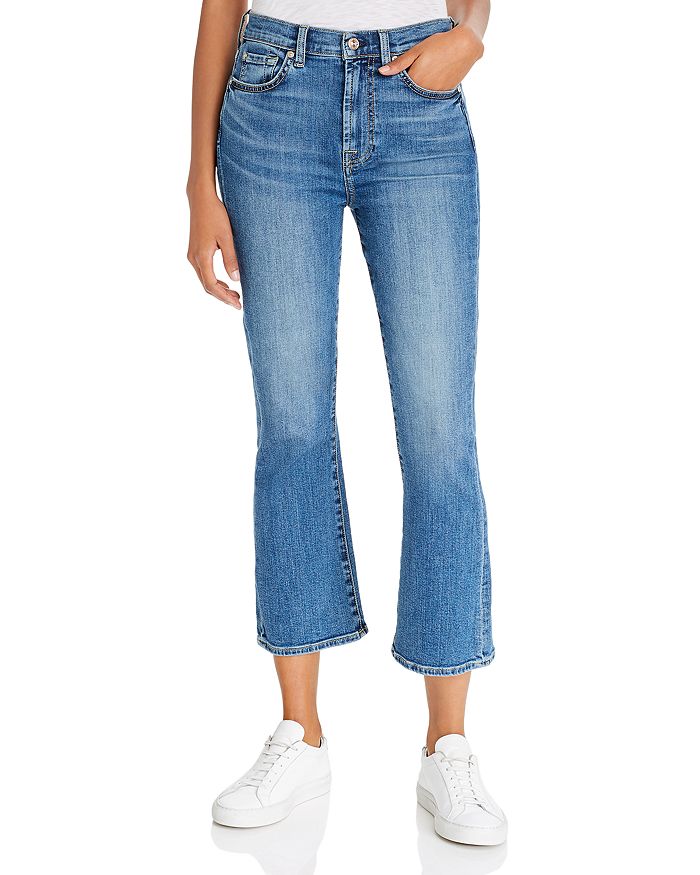 7 FOR ALL MANKIND CROPPED SLIM-KICK JEANS IN B(AIR) AUTHENTIC DESTINY,AU8512137