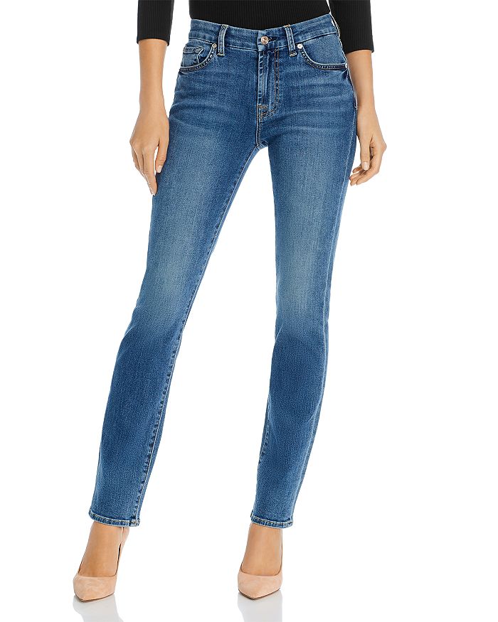 7 FOR ALL MANKIND KIMMIE STRAIGHT-LEG JEANS IN BAIR AUTHENTIC DESTINY,AU0231137