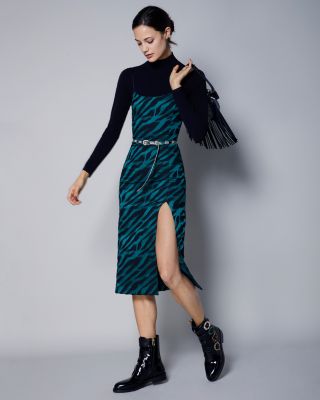 Bec & Bridge Classic Zebra Print Midi Dress | Bloomingdale's