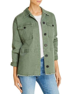 Derek Lam 10 Crosby Frayed Hem Utility 
