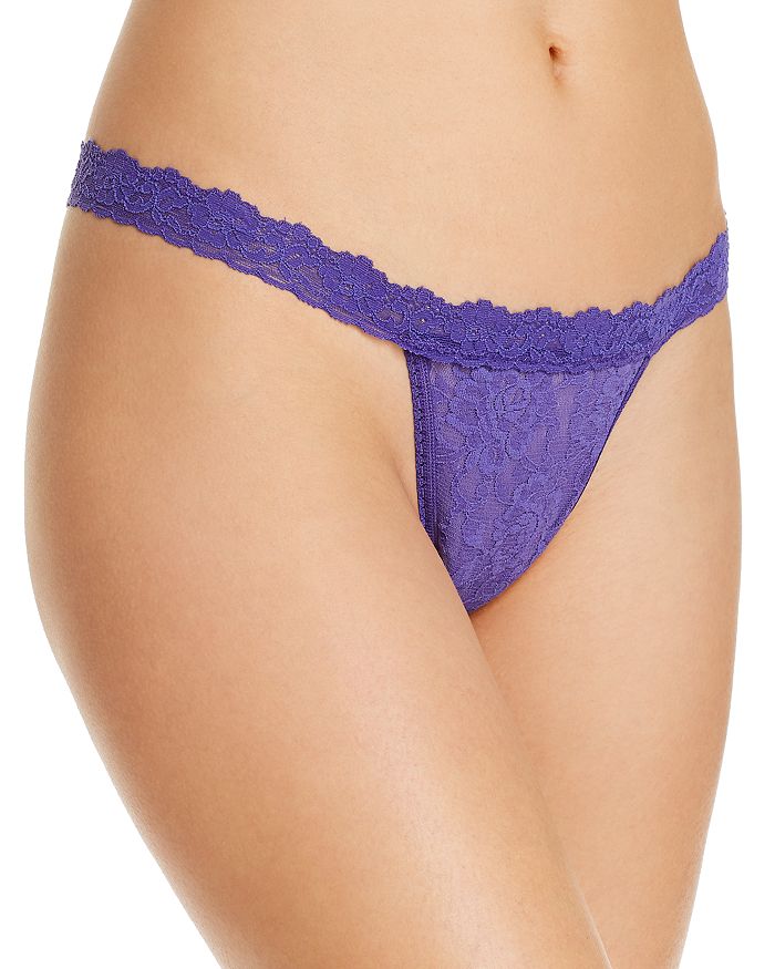 Hanky Panky Signature Lace G-string In Wild Voilet