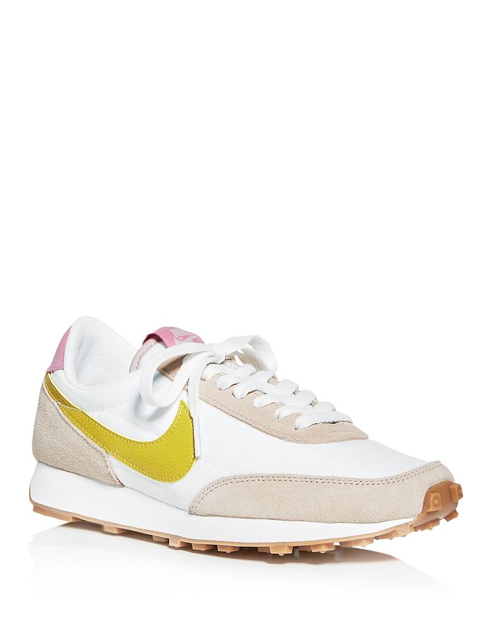Nike Daybreak Shell, Suede And Leather Sneakers In Natural