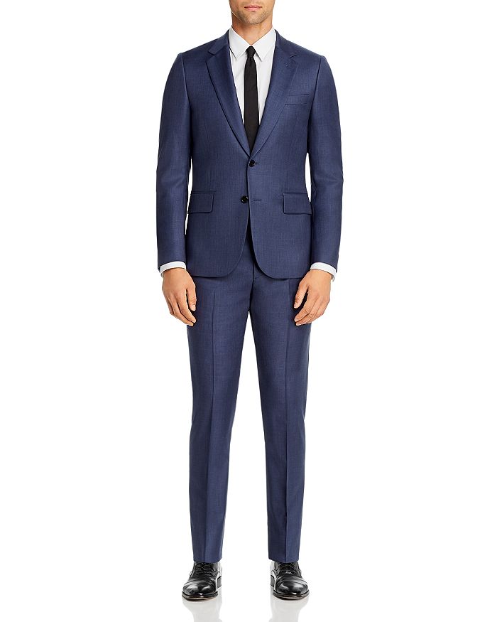 Paul Smith Soho Sharkskin Extra Slim Fit Suit - 100% Exclusive In Dark Blue