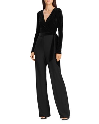 ralph lauren velvet jumpsuit