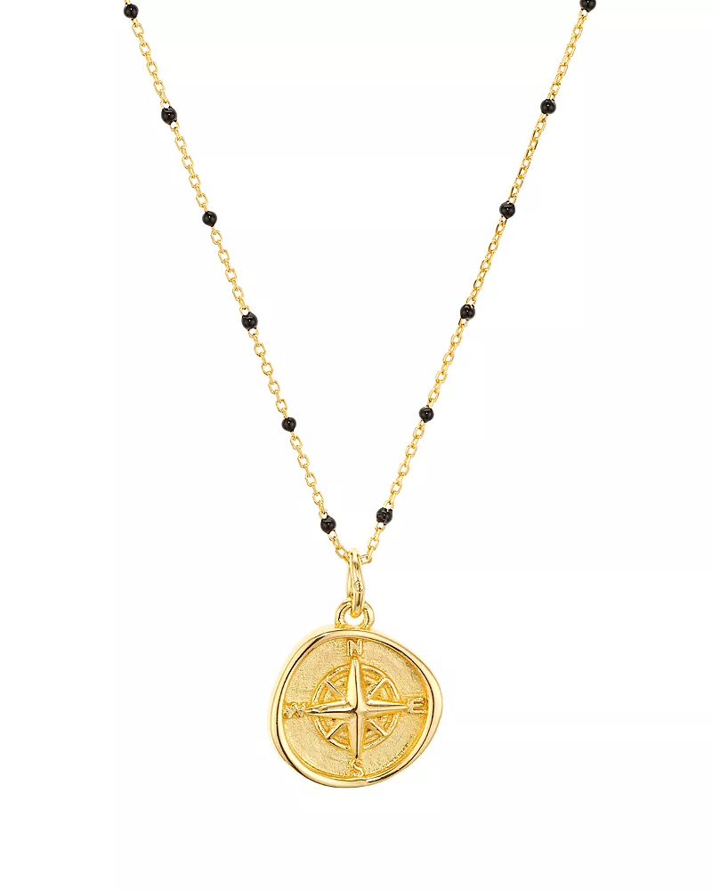 Argento Vivo North Star Pendant Necklace in 18K Gold-Plated Sterling Silver, 16