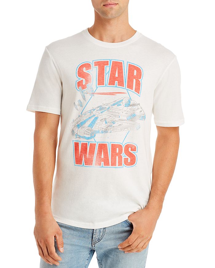 Junk Food Star Wars Graphic Tee In Vintage White Modesens