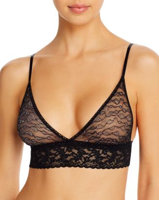 Hanky Panky Leopard Print Lace Bralette : : Clothing, Shoes &  Accessories