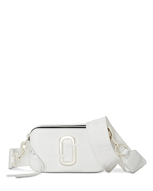 Shop Marc Jacobs The Snapshot Dtm In White/silver