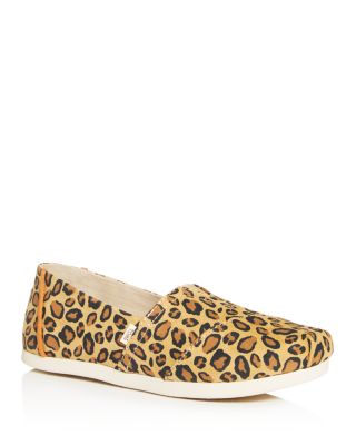 toms leopard print flats