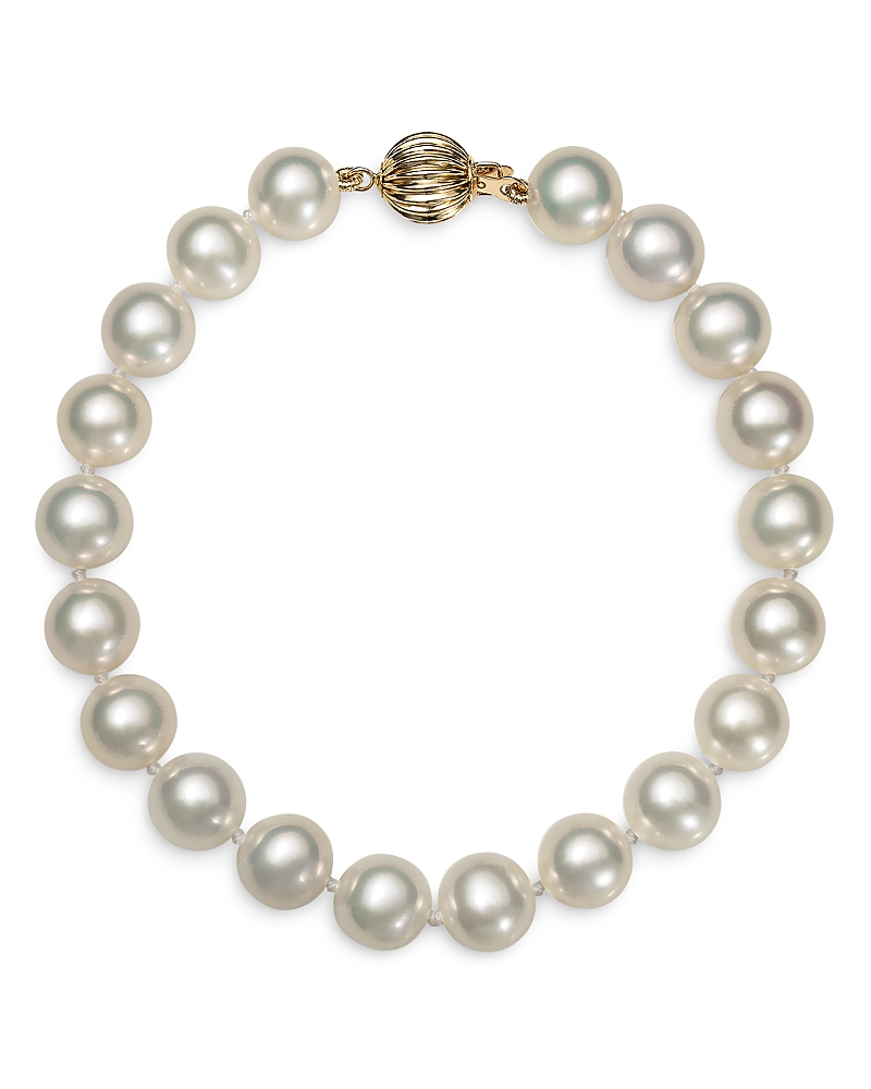 Bloomingdale's Fine Collection Cultured Freshwater Pearl Bracelet in 14K Yellow Gold