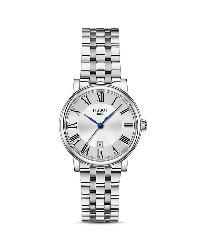 Shop Tissot Carson Premium Watch, 30mm In Silver