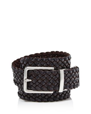 cole haan braided belt