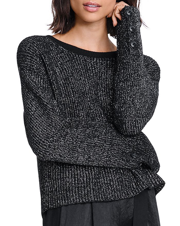 RAG & BONE RAG & BONE JUBILEE METALLIC RIBBED-KNIT jumper,WAS19HS035XH35