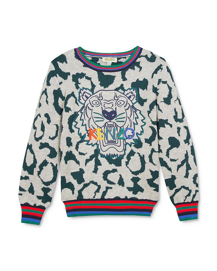 Kenzo leopard sale sweater