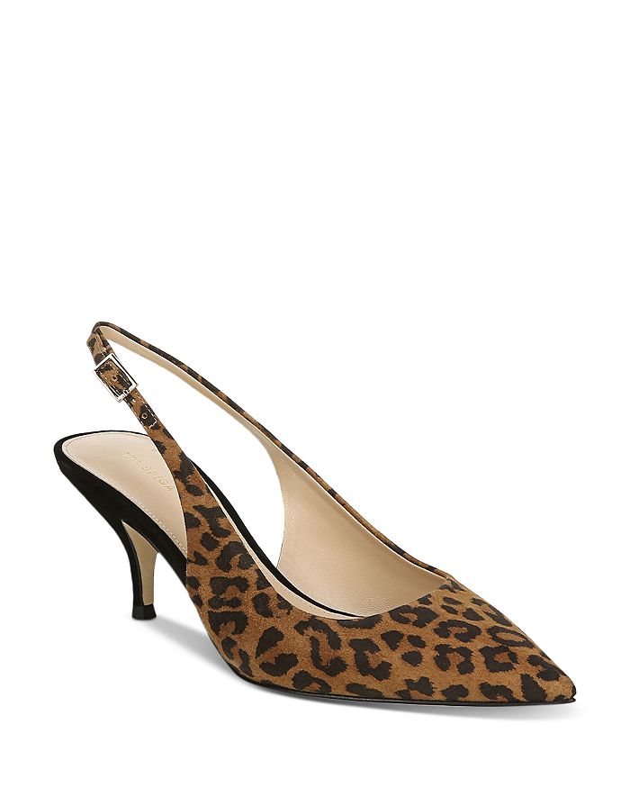 Via Spiga Women s Madalie Kitten Heel Slingback Pumps Bloomingdale s