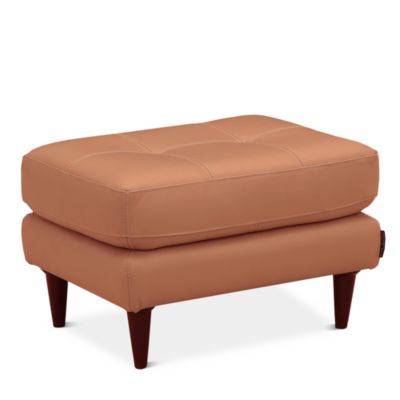Massimo Leather Chair Ottoman