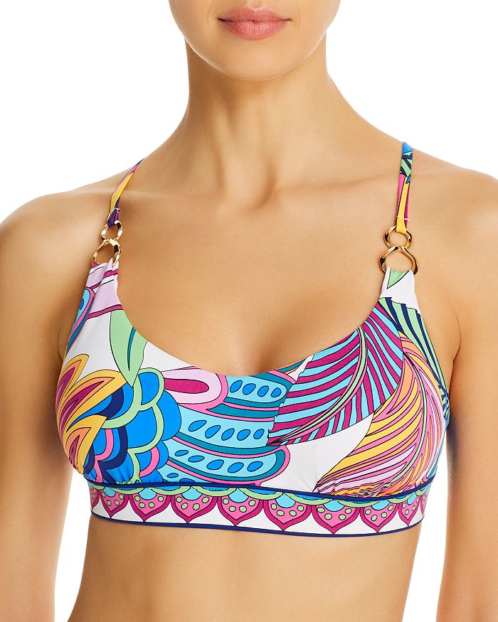 Trina turk sales paradise plume tankini