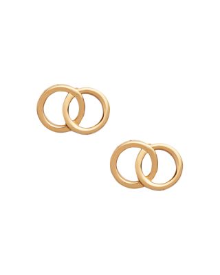 The Classics Interlink Earrings in Sterling Silver, Gold-Plated Sterling Silver or Rose Gold-Plated Sterling Silver