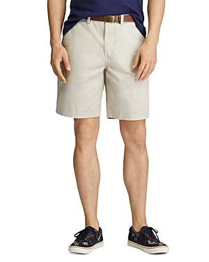 Shop Polo Ralph Lauren 9.5-inch Stretch Cotton Classic Fit Chino Shorts In Classic Stone