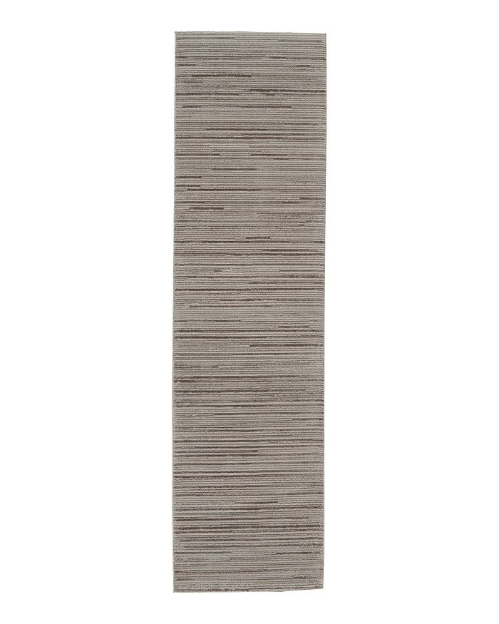 Calvin Klein Ck850 Orlando Runner Area Rug, 2'2 X 7'6 In Silver/gray