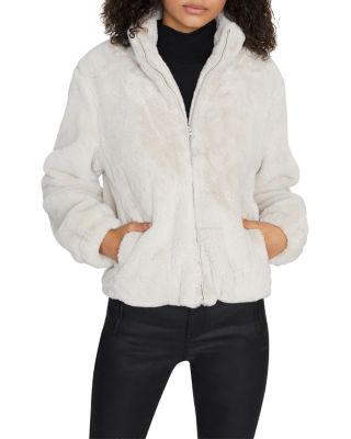 sanctuary faux fur hoodie