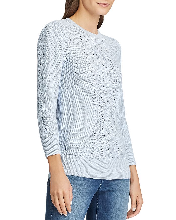 Ralph Lauren Lauren Fair Isle Sweater In Toile Blue | ModeSens