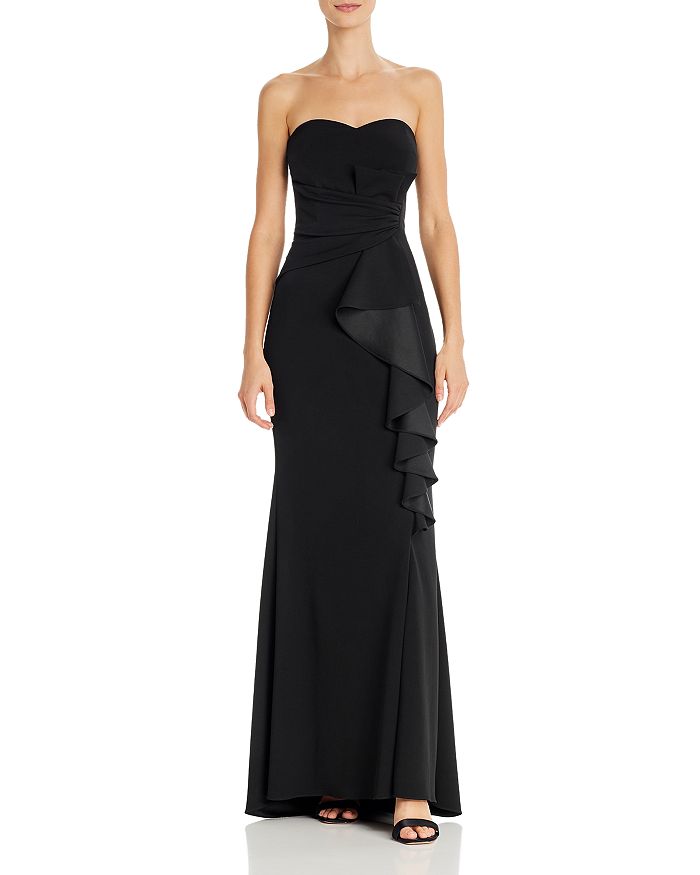 Aqua Strapless Sweetheart Gown - 100% Exclusive In Black
