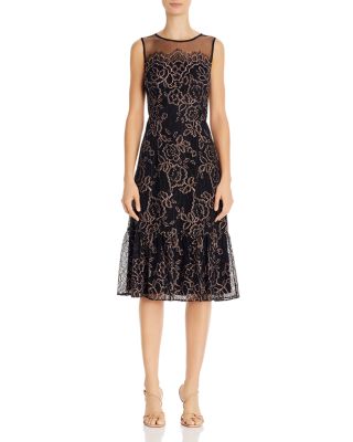 formal lace midi dress