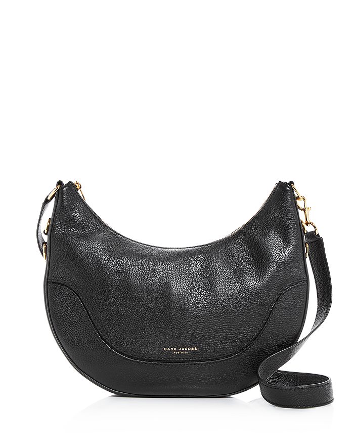 Marc Jacobs Drifter Small Pebbled Leather Hobo Shoulder Crossbody Handbag