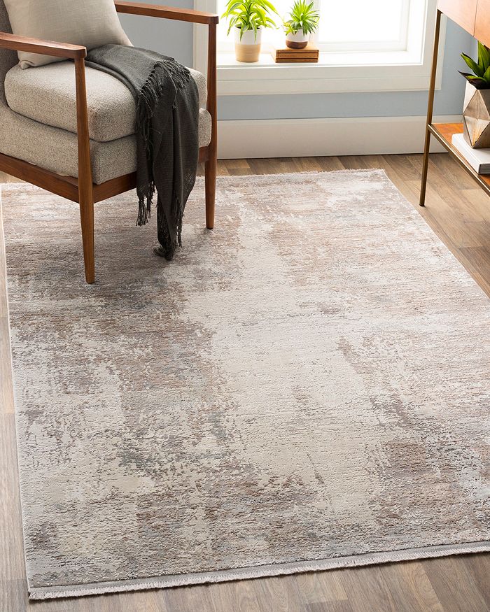 Surya Solar Sor-2300 Area Rug, 5' X 7'6 In Taupe/medium Gray