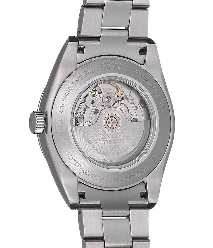 Tissot Gentleman Powermatic 80 Watch, 40mm In Green/silver