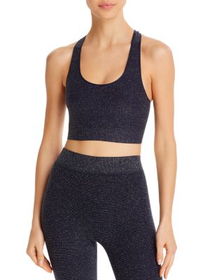 glitter sports bra