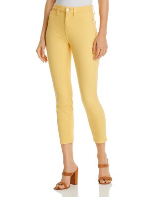 7 for all mankind yellow jeans