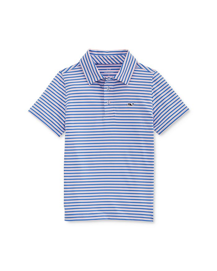 Vineyard Vines Boys Clubhouse Striped Polo Shirt Little Kid