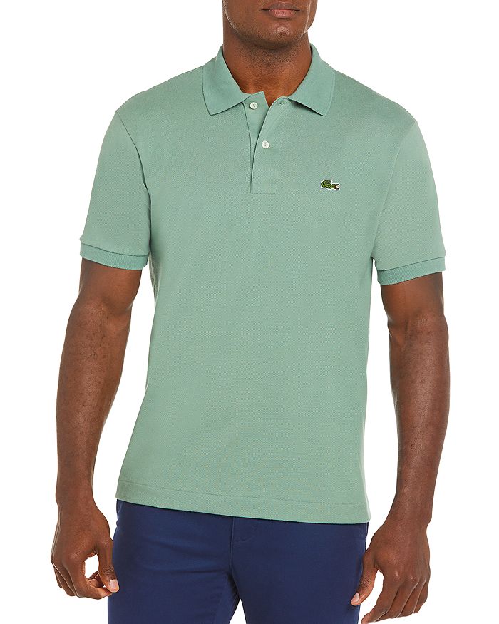 Lacoste Pique Classic Fit Polo Shirt In Thym
