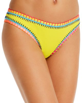 neon scoop bikini