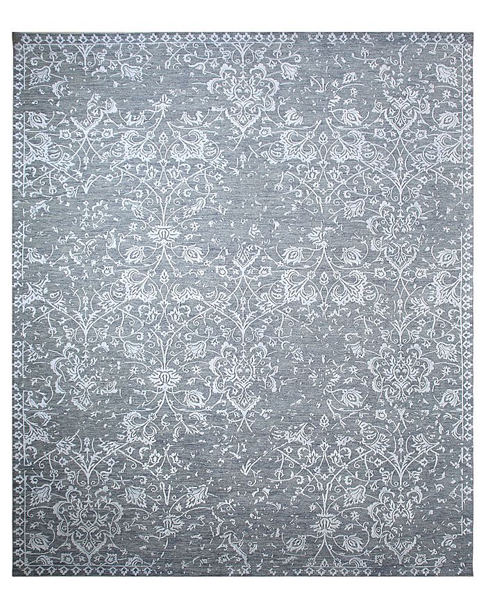 Bloomingdale's Transitional 806256 Area Rug, 9'0 X 12'1 - 100% Exclusive In Gray