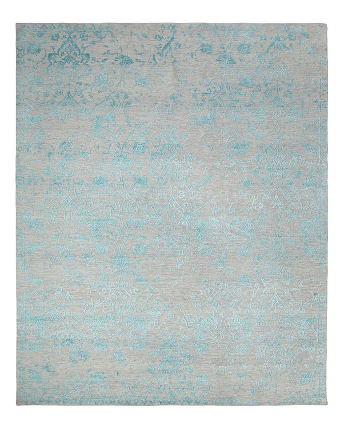 Bloomingdale's Transitional 805121 Area Rug, 8'11 X 12'1 - 100% Exclusive In Light Gray