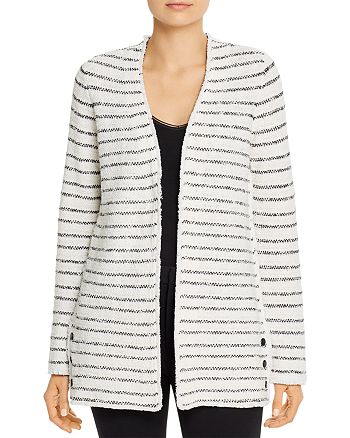NIC and ZOE NIC+ZOE Textured Striped Cardigan | Bloomingdale's