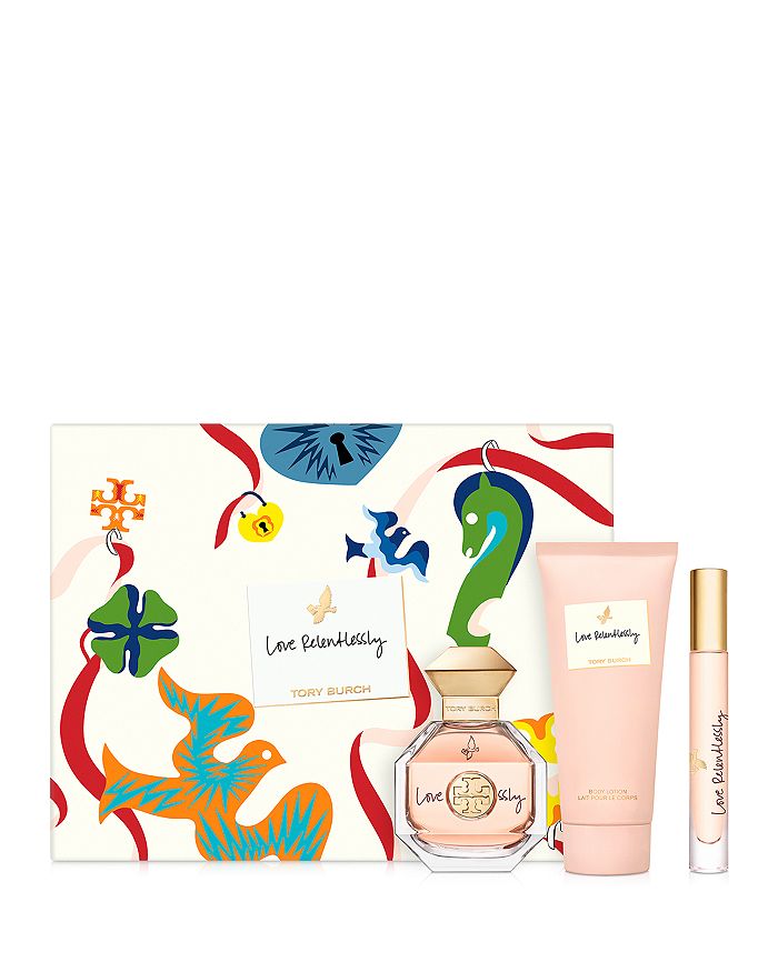 TORY BURCH LOVE RELENTLESSLY HOLIDAY GIFT SET ($172 VALUE),5TX8Y9