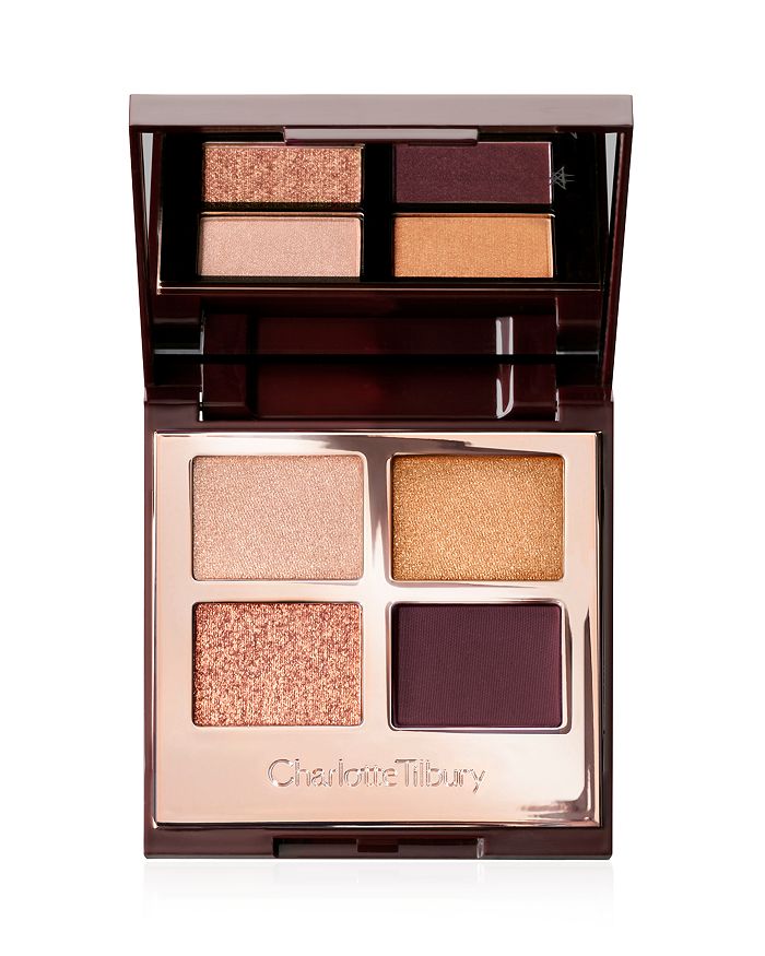 Shop Charlotte Tilbury Luxury Palette Color-coded Eyeshadows In The Queen Of Glow