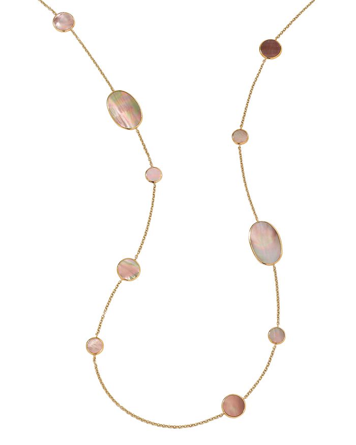 IPPOLITA 18K Yellow Gold Polished Rock Candy Brown Shell Station