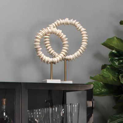 Arena Ring Decorative Sculptures, Set of 2