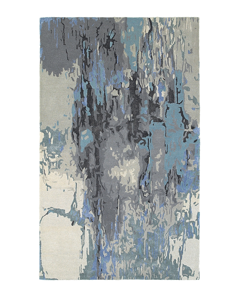 Oriental Weavers Galaxy 21906 Area Rug, 5' X 8' In Blue/gray