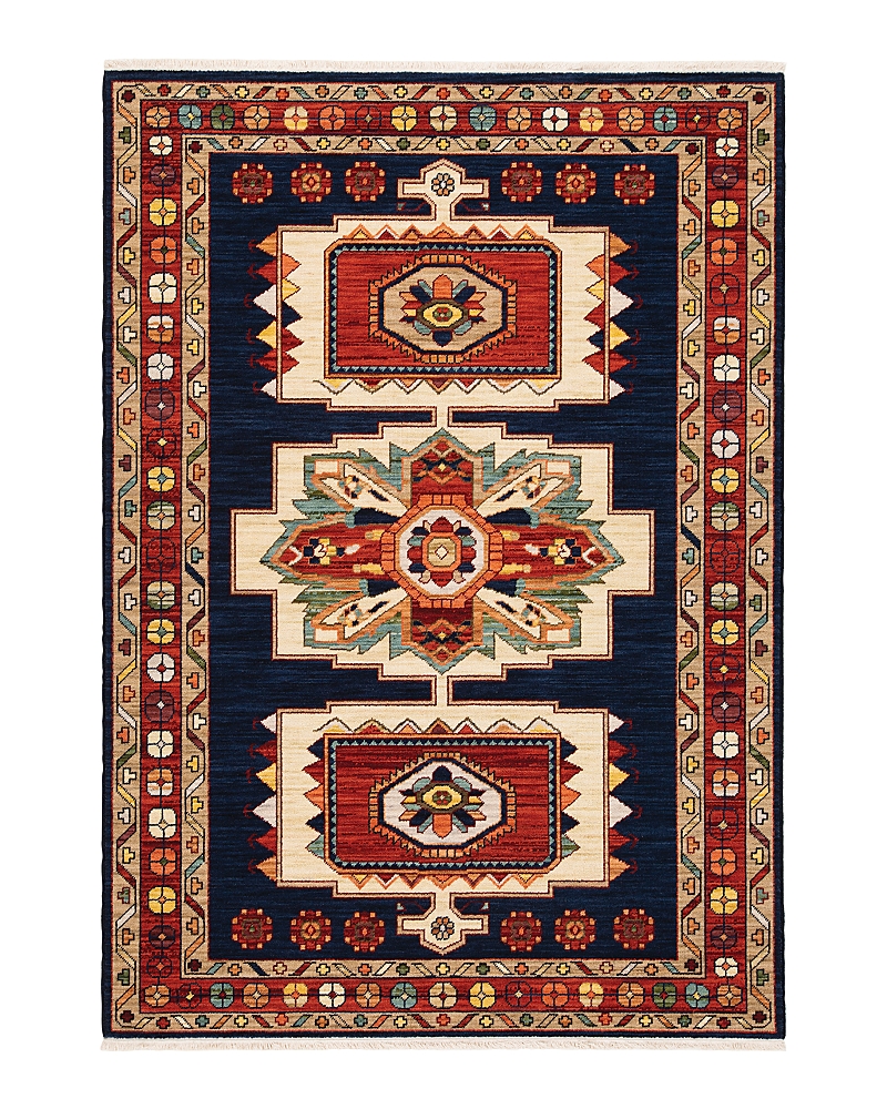 Oriental Weavers Lilihan 090b6 Area Rug, 3'3 X 5' In Blue/red