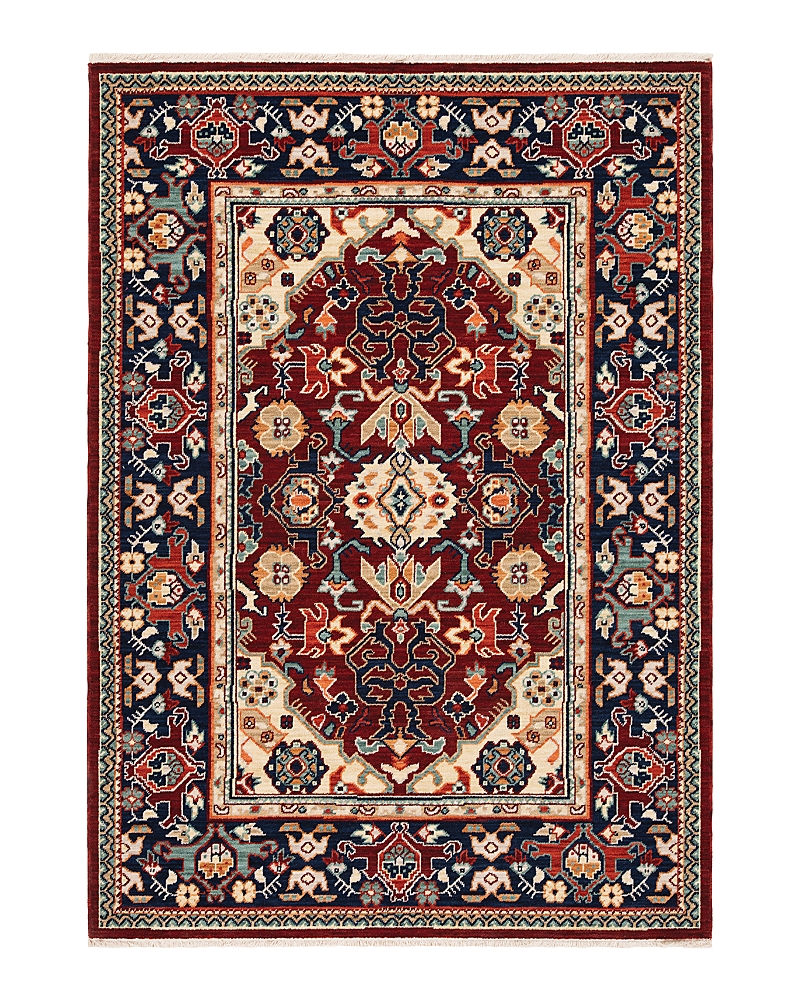 Oriental Weavers Lilihan 2062r Area Rug, 2' X 3' In Red/blue