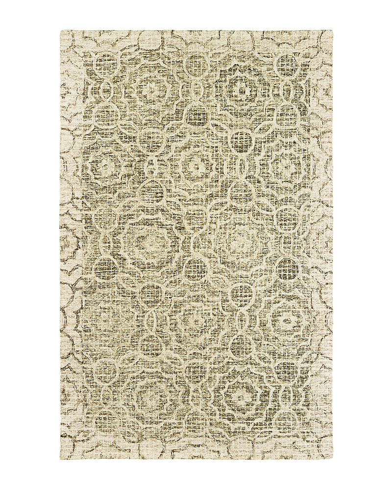 Oriental Weavers Tallavera 55606 Area Rug, 5' X 8' In Green/ivory