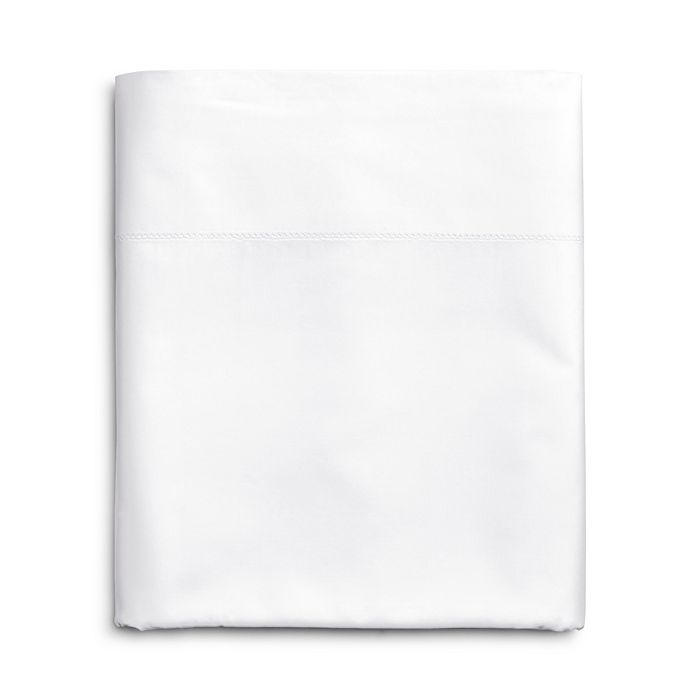 Hudson Park Collection Egyptian Percale Flat Sheet, King - 100% Exclusive In White