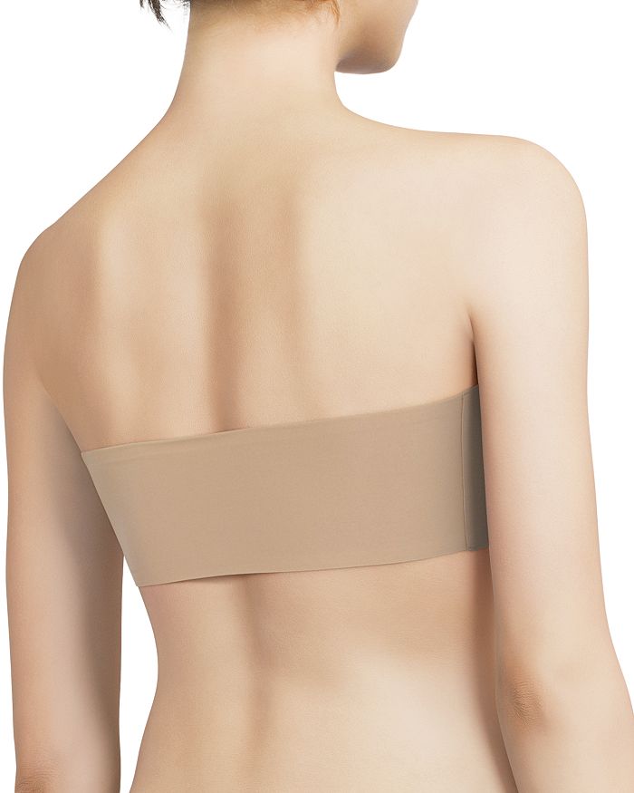 Shop Chantelle Soft Stretch Padded Bandeau Bra In Ultra Nude